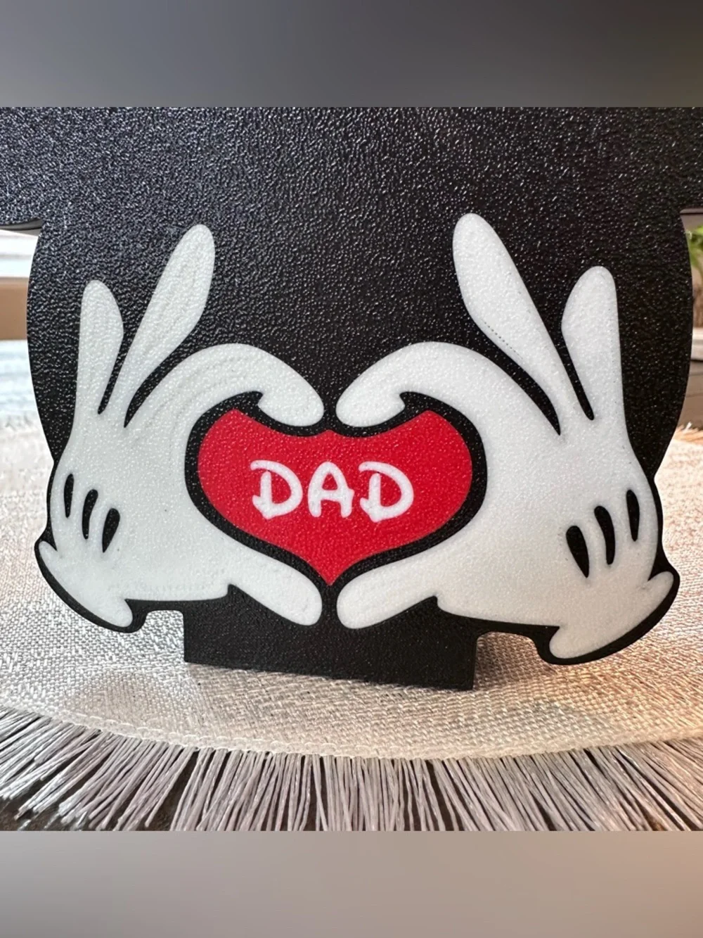 Disney Mickey Mouse Father’s Day soap holder for Bath & Body Works Bottles